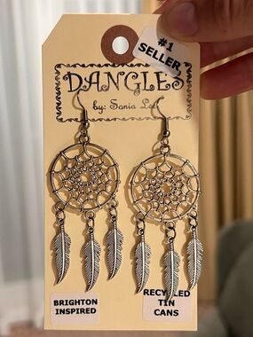Dream Catcher Dangling Earrings